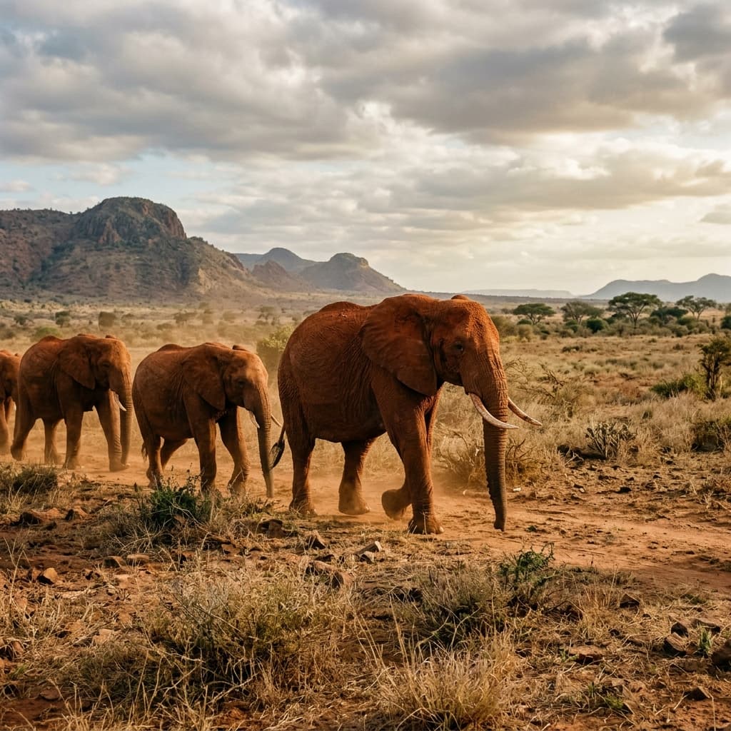 Tsavo East and West Safari
